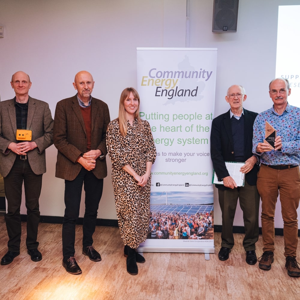 The CHEESE Project CIC wins Community Energy England award